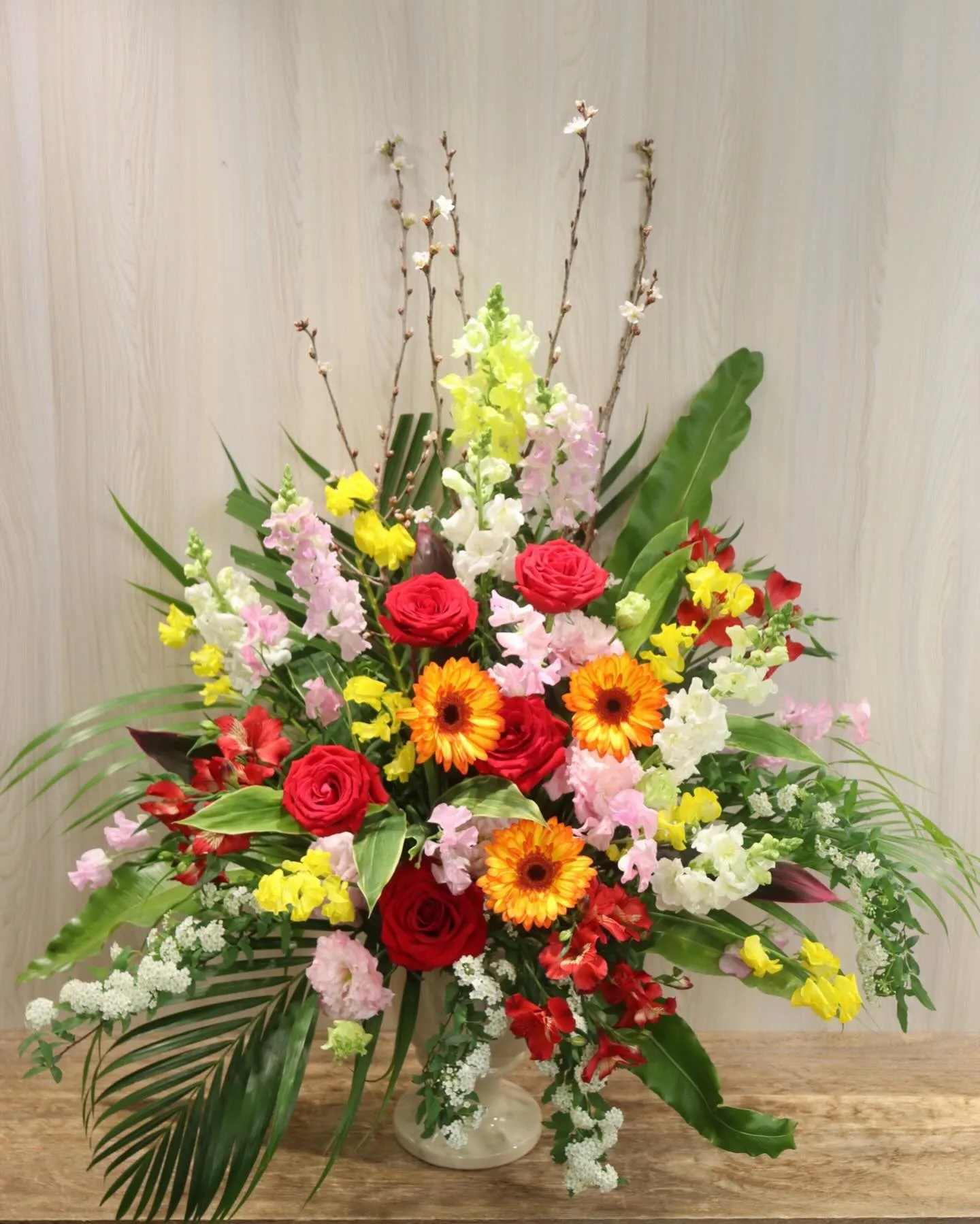 🌸式典を彩る『壇上花』🌸