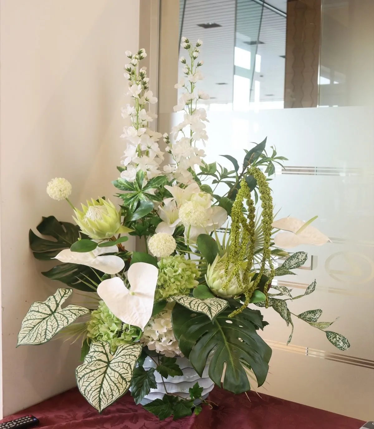 🌿レクサス川越店様へアーティフィシャルフラワー(造花)の夏ア...